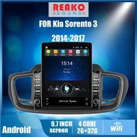 for kia sorento 3 2014 2017 2 din 9 7 4g carplay tesla screen car multimedia player gps navigator android autoradio stereo