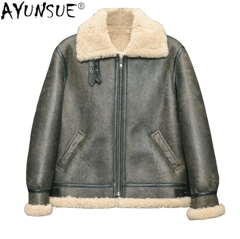 Рисунок 5 - Мужская зимняя куртка из овечьей шерсти