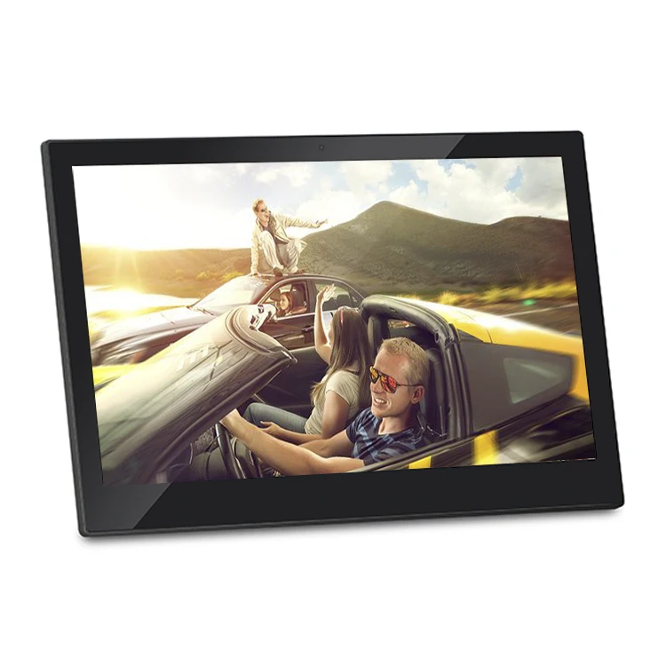 Фото 2026unique Portworld Digital Signage POE Kiosk Оптовая продажа E-мен Android Все в одном Высококачественный 15,6-дюймовый рекламный плеер №3