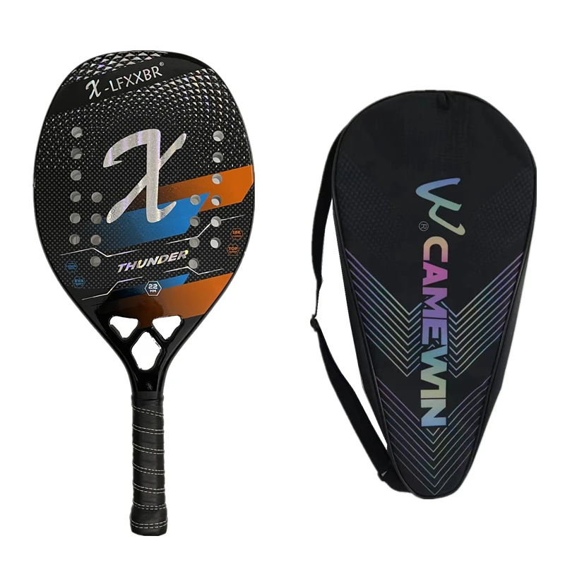

CAMEWIN High Quality 18k Carbon Fiber Beach Tennis Racket