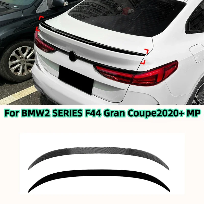 Фото MP автомобильный задний спойлер, хвостовые крылья для BMW 2 серии F44 Gran Coupe 2020 + верхние плавники, спойлер, внешняя модификация №1