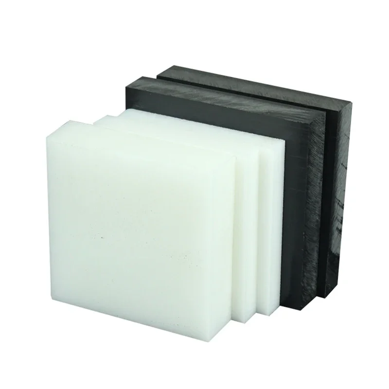 Пластина полиоксиметиленовая для ЧПУ лист белого и черного цвета из твердого