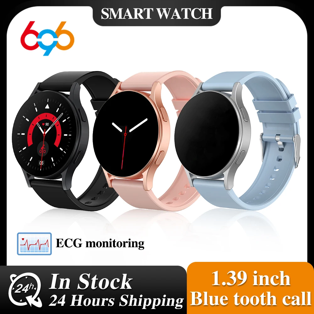 Новинка 2024 мужские спортивные Смарт-часы для фитнеса с вызовом Bluetooth ЭКГ PPG