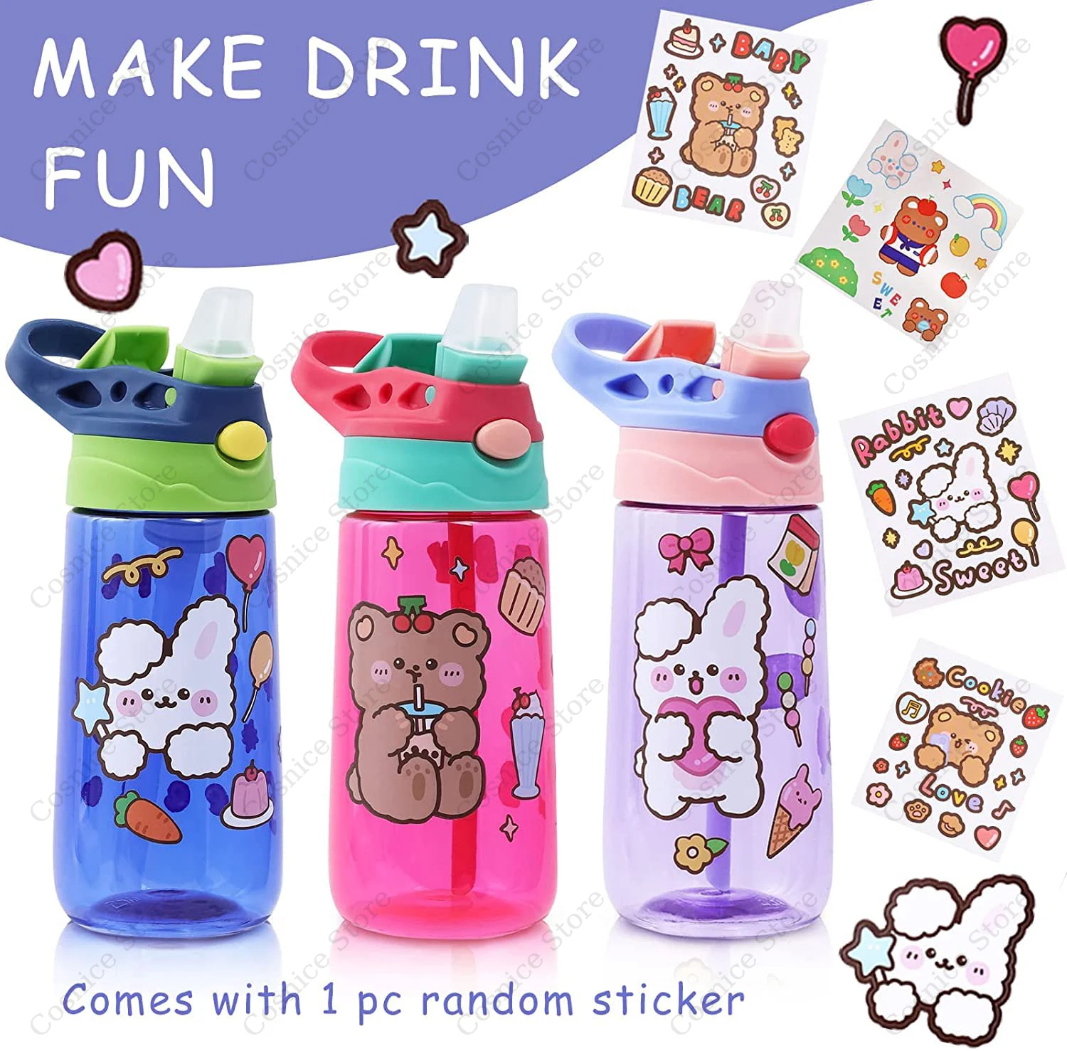 Tour Portable Water Bottle For Children