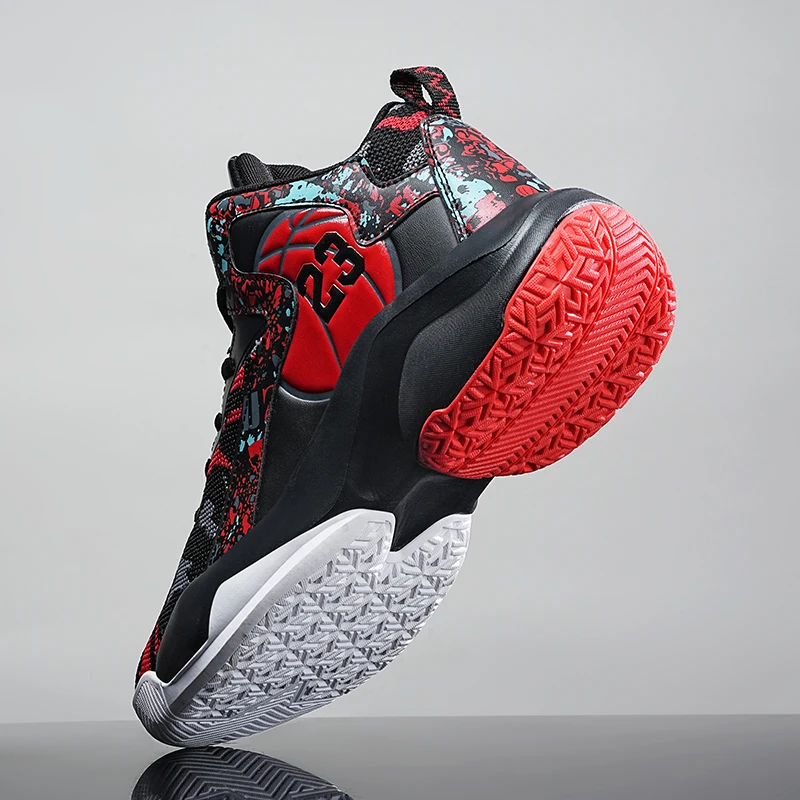 

Men's Casual Shoes Breathable Cushioning Non-Slip Wearable Sports Shoes Gym Training Athletic Basketball Sneakers for Couple