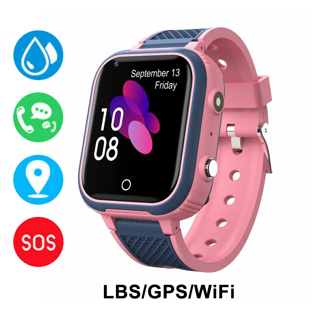 

Детские Смарт-часы 4G, GPS, Wi-Fi, SOS, IP67