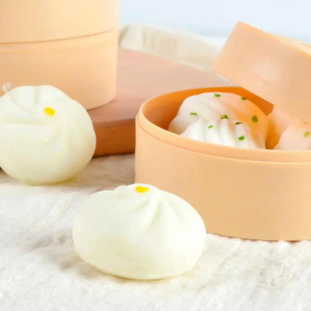 

Simulation Steamer Big Steamed Bun Super Soft Squeeze Pinch Decompression Relax Anti Stress Fidget Vent Toys For Adults Chi H0I9