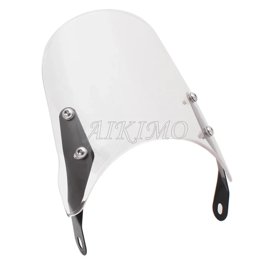 Фото Для Triumph Bonneville/SE/T100/T120 2001-2017 Thruxton 900 03-15 ветровые дефлекторы лобового стекла мотоцикла Pare-brise №3