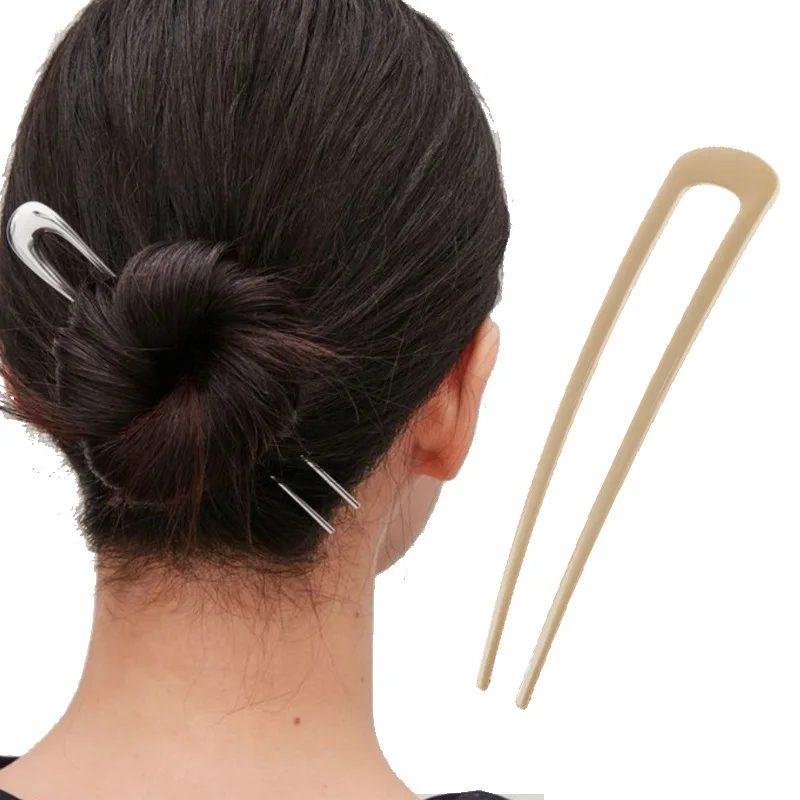 

Simple smooth hairpin alloy new product European and American women's hair accessories wholesale hairpin accessories