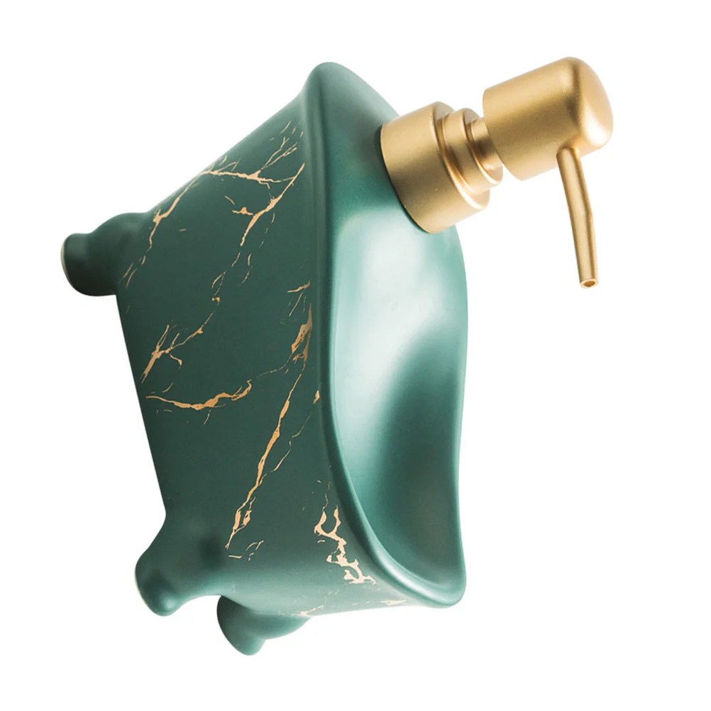 

1Pc Lotion Bottle Bathtub Shaped Shampoo Bottle Shower Dispenser (Green)