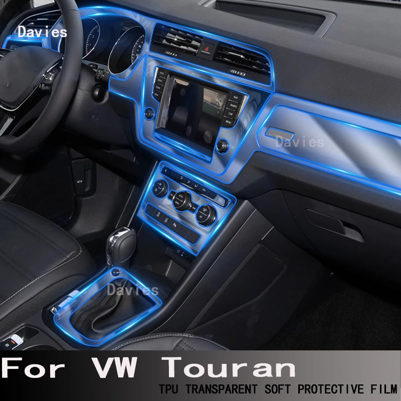 

TPU Gear Panel Gps Navigation Screen Film Protective Sticker For VW Touran(2016-2021) Car