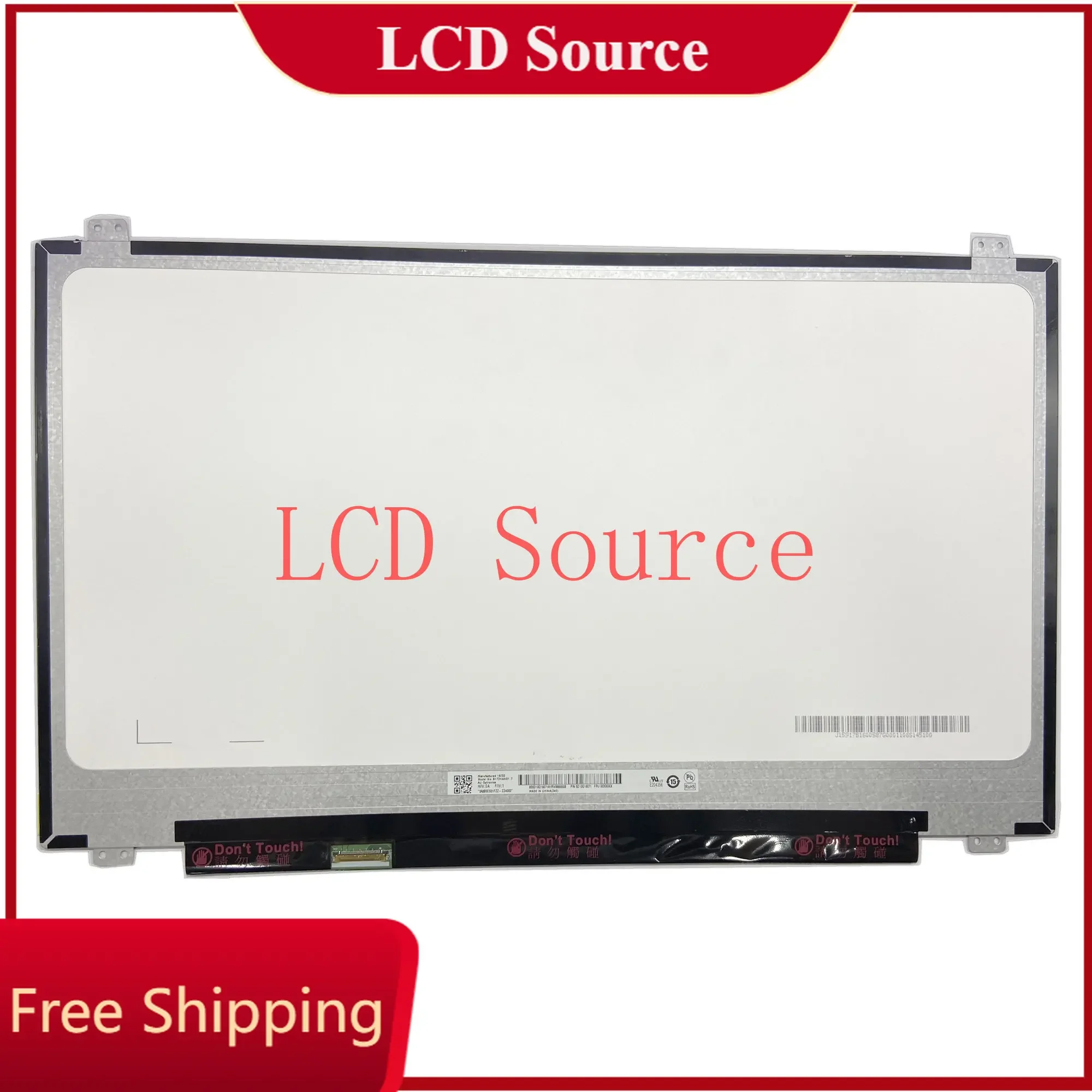 B173HAN01.7 подходит для LP173WF4-SPF5 LP173WF4 SPF6 LP173WF4-SPF1 LTN173HL01-401 EDP LCD