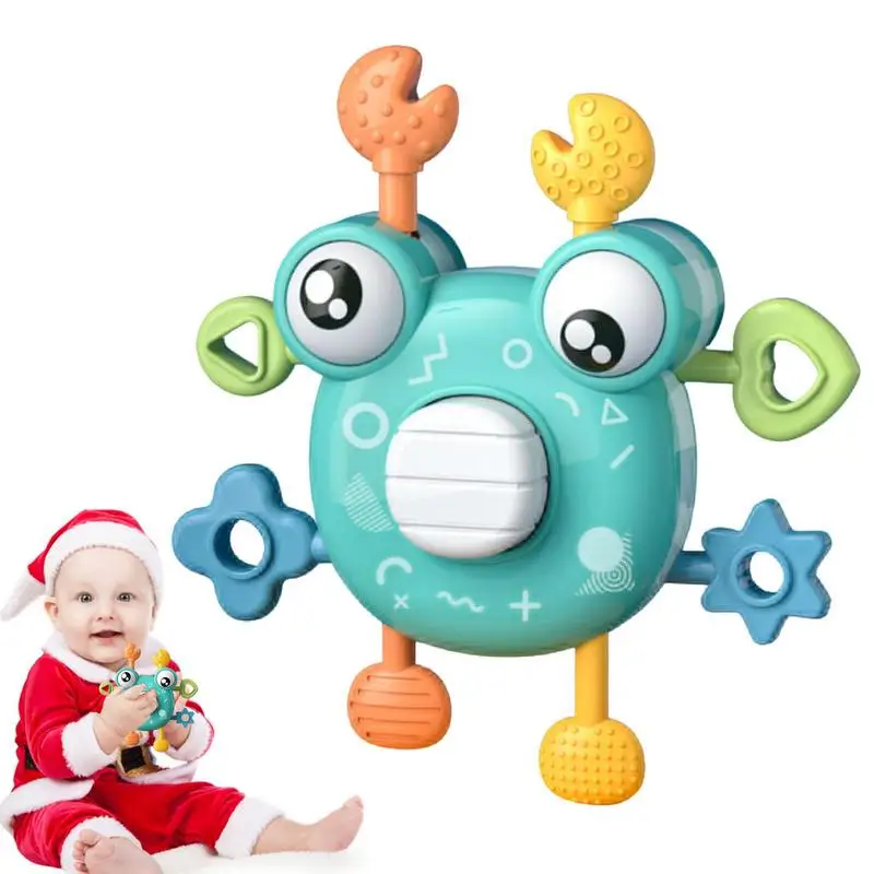 

Crab Toys For Babies Press To Sound Tummy Time Baby Toys Boys Girls Learning Sound Control Development Interactive Walking Gift