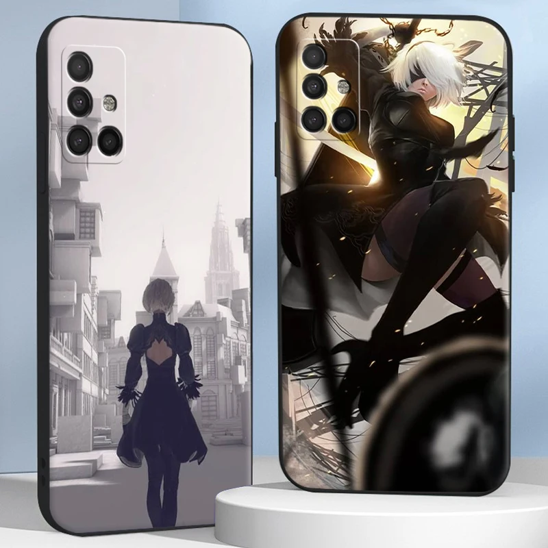 

Phone Cases For Samsung A51 A52 A71 A72 4G 5G Smartphone Coque Original Soft Protective ShockProof Back Cover Carcasa Shell