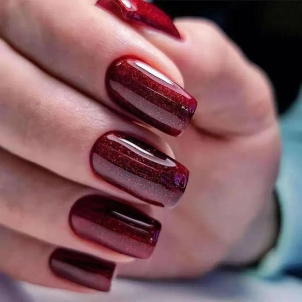 

Manicure DIY Press on Nails Wearable Fake Nails French Medium Length Coffin