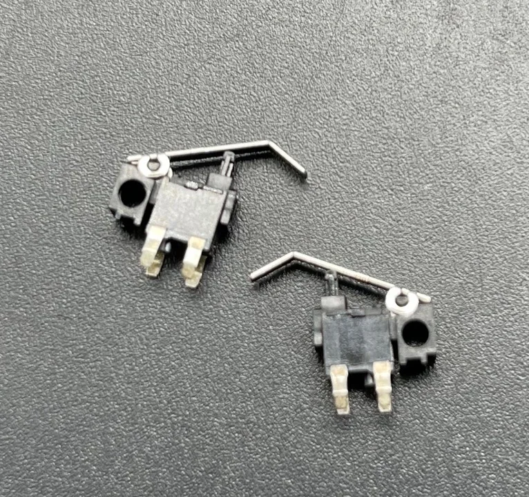 

2pcs SPPB5A0100 micro 4pin limit switch with long handle swing rod for automobile