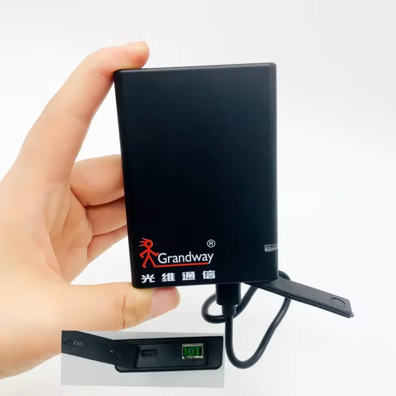 Фото Оптический рефлектометр OTDR Box Type BJ200 с поддержкой тестирования активных волокон 1550нм/1650нм 20дБ, Plug and Play, MINI OTDR, малая мертвая зона 1.5м/4.5м, совместим с Android №3