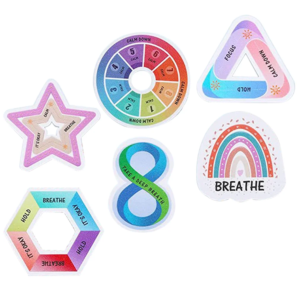 

Phone Back Decals Stress Phone Back Calm Calming Plastic Desk Breathing Soothing Adhesive