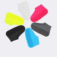 reusable waterproof silicone shoe covers slip resistant rubber rain shoot for indoor outdoor rainy days