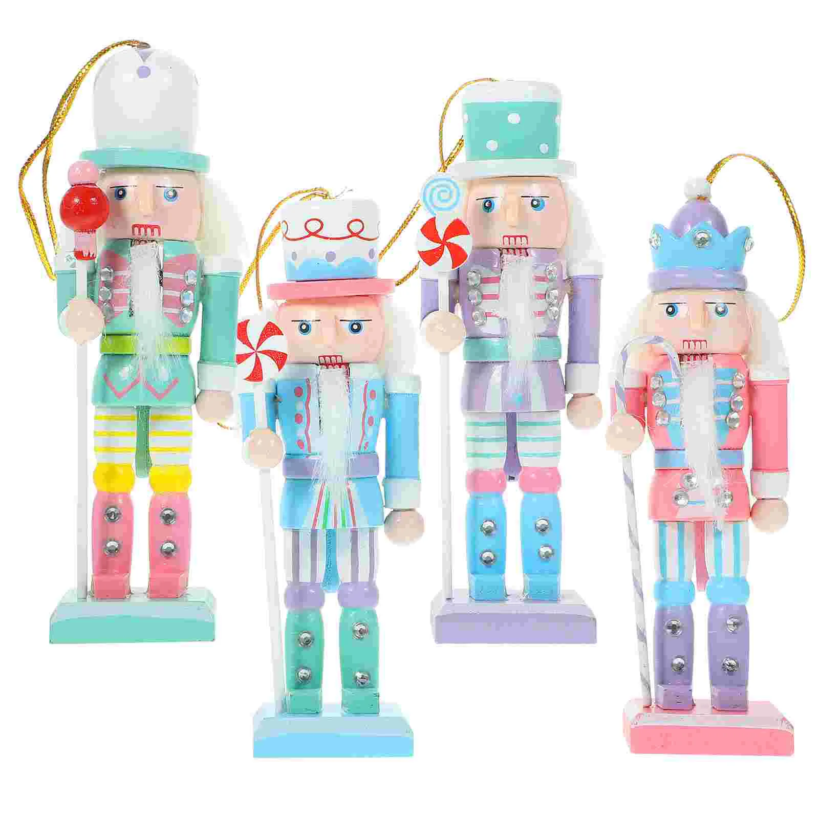 

Nutcracker Toys Holiday Decorative Nutcrackers Outdoor Wood Craft Christmas Figure Indoor Ornament