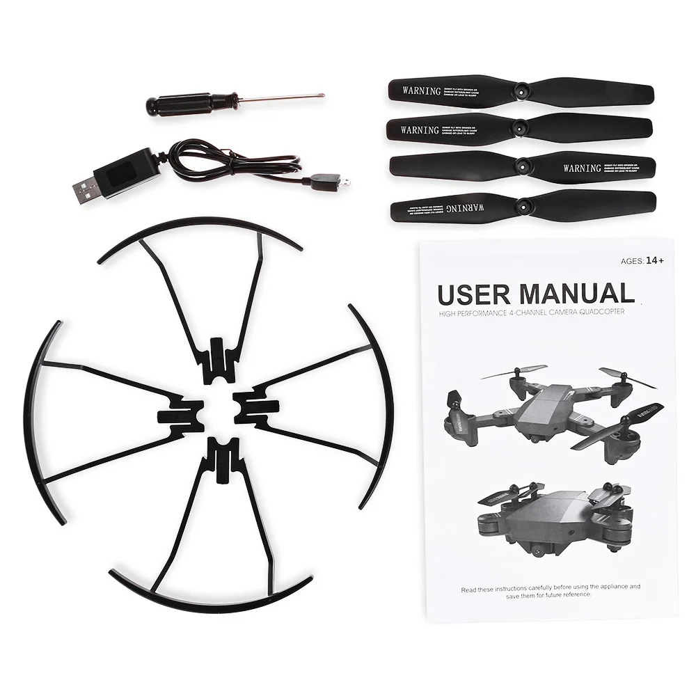 XS809HW XS809W Wifi FPV Drone Foldable Selfie Drone With 0.3MP 2MP HD Camera Altitude Hold Quadcopter enlarge