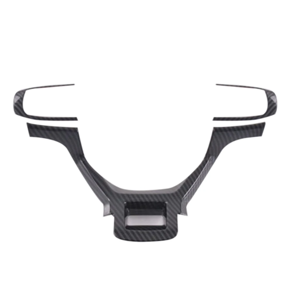 

3 шт., декоративная наклейка на панель рулевого колеса из углеродного волокна для NQ5 2021