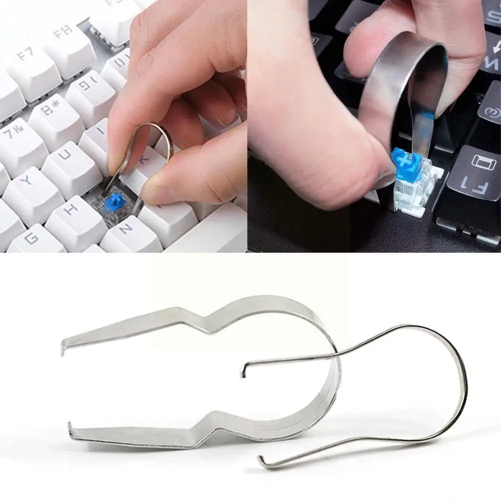 

10pcs Board Switch Puller Switch Puller Caps Tool Mechanical Maintenance Tools Remover Board Replace Remover S H1h0