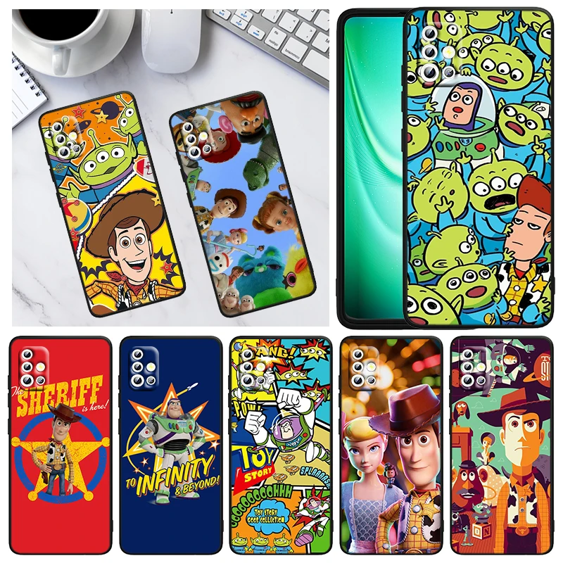 

Toy Story For Samsung A73 A72 A71 A53 A52 A51 A42 A33 A32 A23 A22 A21S A13 A12 A03 A02 S A31 Black Phone Case