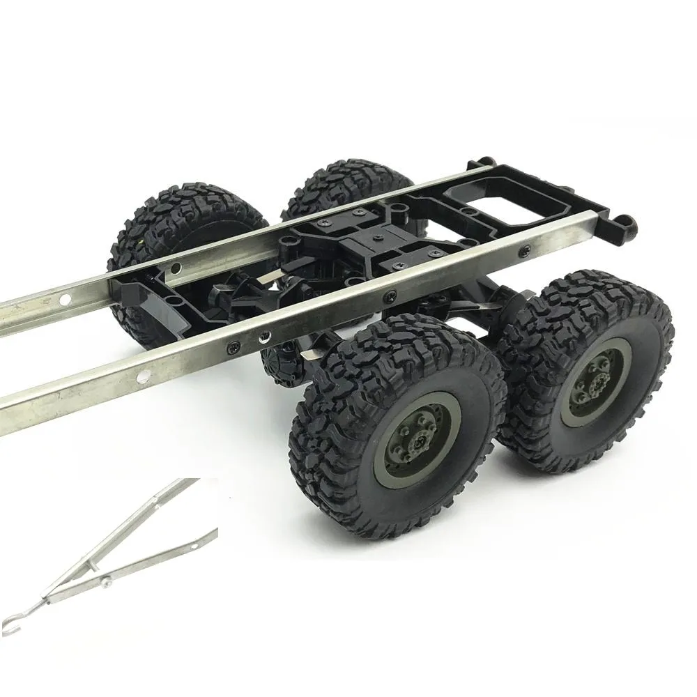 

Original WPL B24 B16 B36 Ural 1/16 2.4g 6WD RC Car Military Truck Rock Fuel Tank Trailer Replacement Chassis DIY Parts