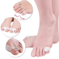 silicone finger toe separator thumb toe correction pad hallux valgus orthopedic bunion corrector guard toe spacer foot care tool