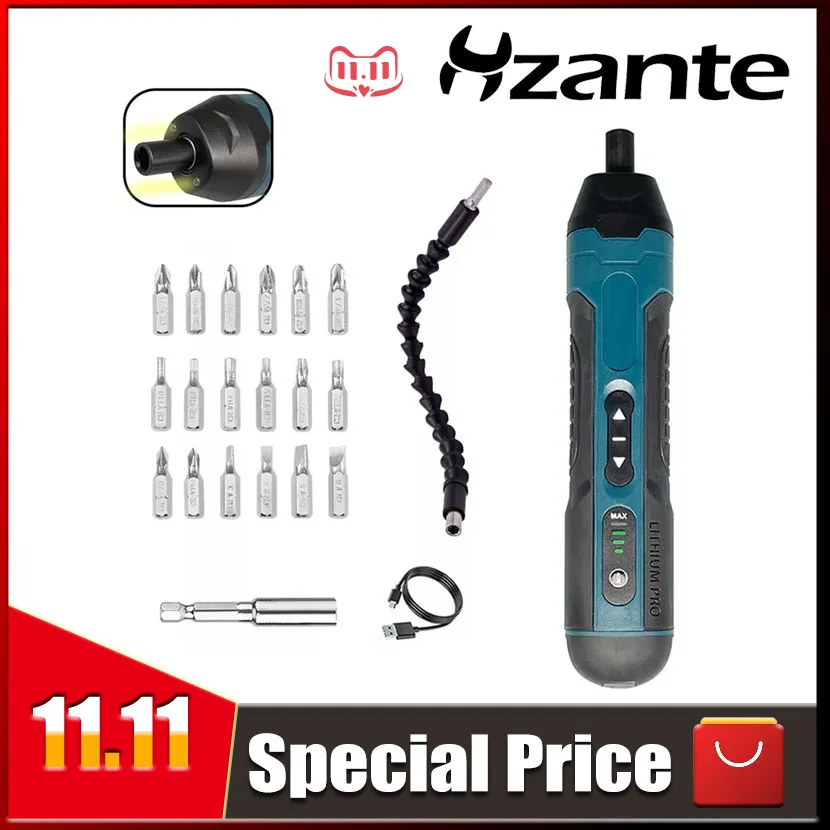 

Electric Screw Driver with 18Pcs Bits Mini Electric Screwdriver Set Multifunctional Screwdrivers Repairing Tool Kit