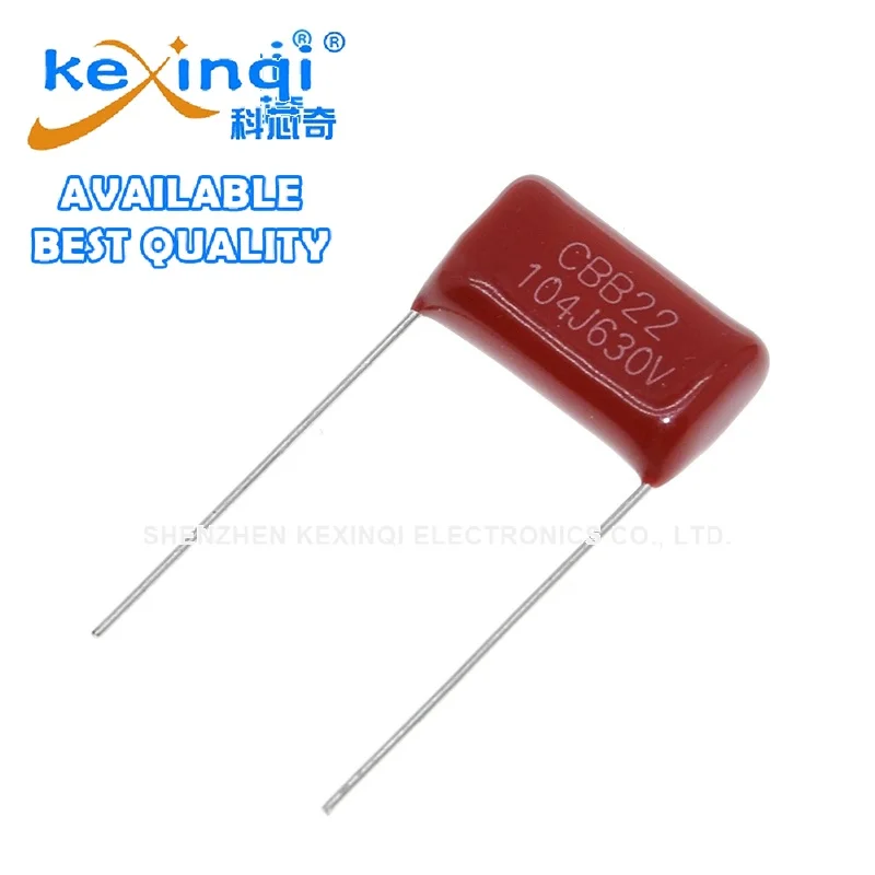 

10PCS 630V104J Pitch 15mm 0.1UF 100nf 630V 104 CBB22 CBB21 Polypropylene film capacitor