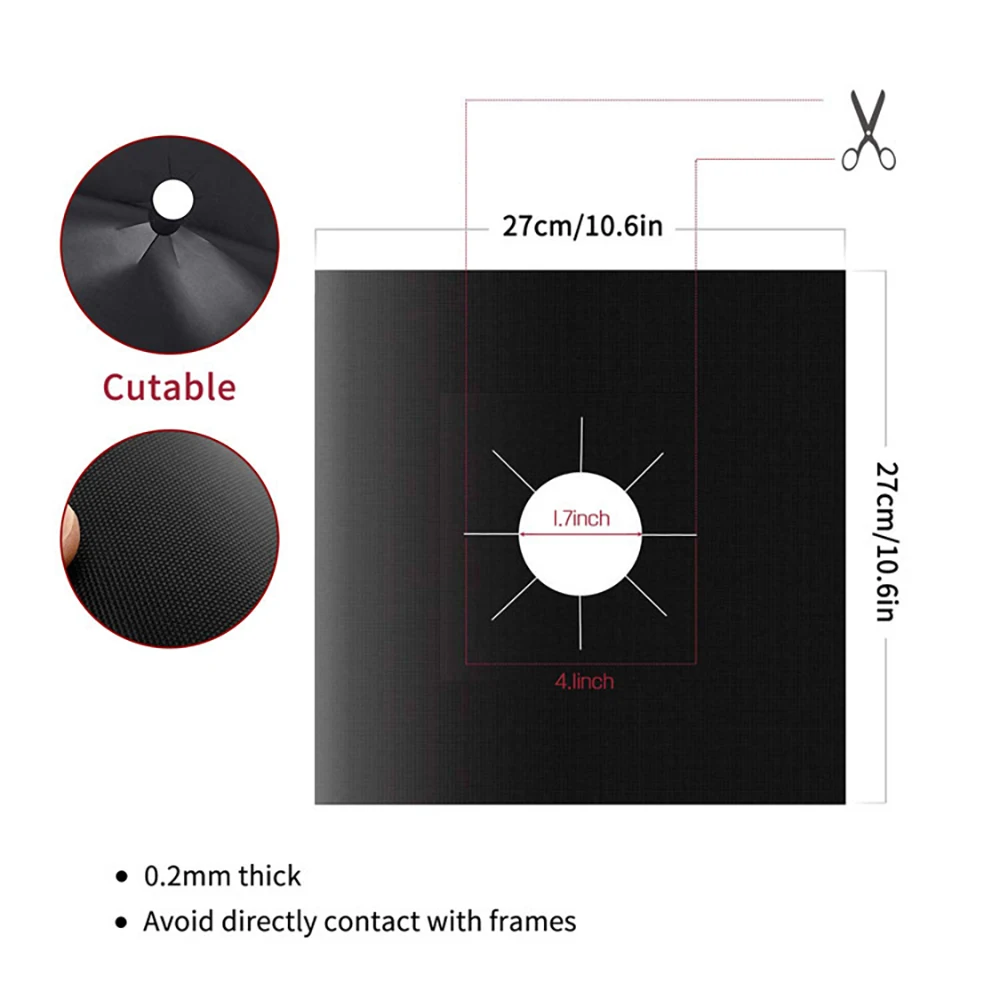 1/4 шт. коврики для кухонной плиты |