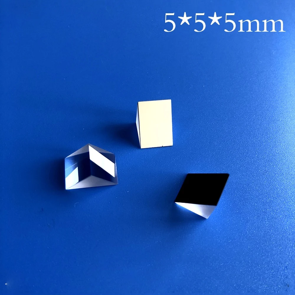 Оптический лазерный отражатель 5*5*5 мм призма прямоугольный внешний большая