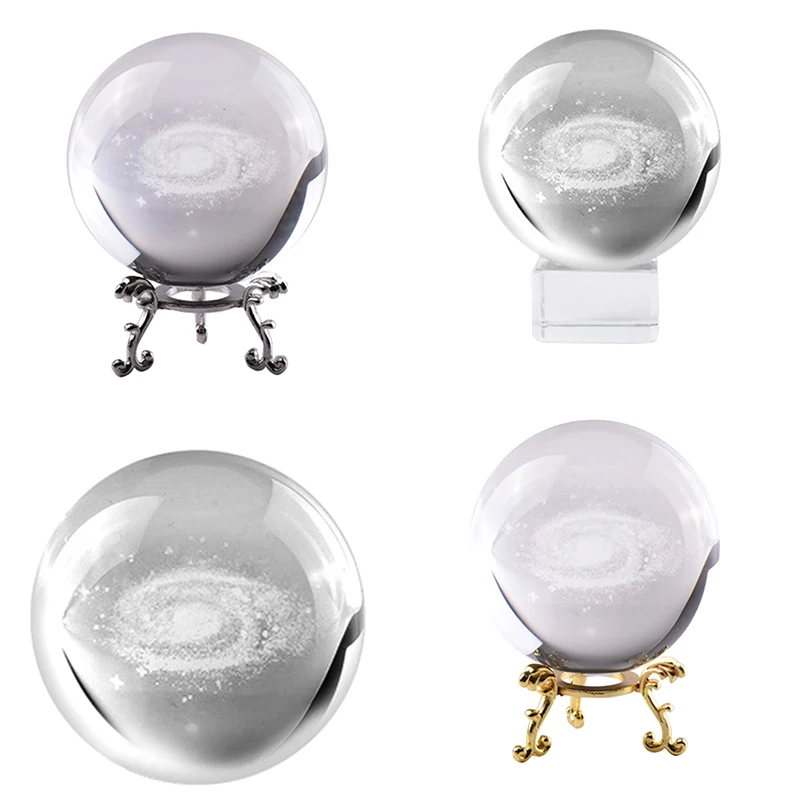 

Стеклянный шар с гравировкой 3D, 6 см