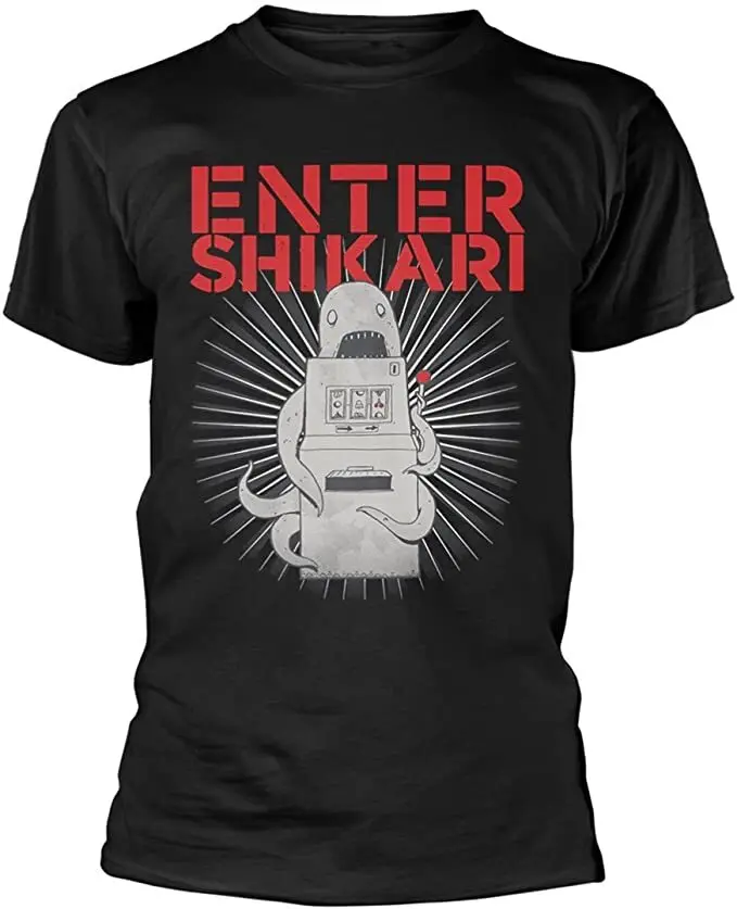 Фото Enter Shikari Synaw — черная рубашка всех размеров Camiseta para Hombre VC880 №1