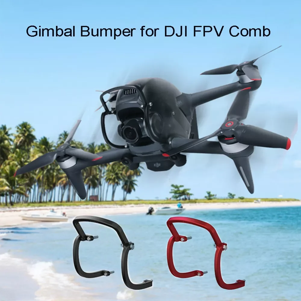 

Drone Anti-Drop Bar Gimbal Camera Bumper Protector PTZ Aluminum Alloy Dron Protective Accessories for DJI FPV Combo