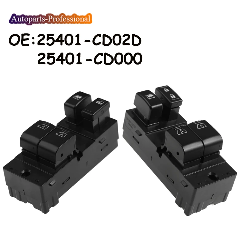 

Car Auto accessorie Window Master Control Switch 25401-CD02D 25401-CD000 25401CD02D 25401CD000 For 2003-2008 Nissan 350Z