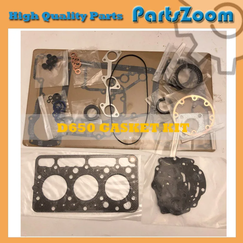 

New D650 Overhaul Full Gasket Kit For Kubota