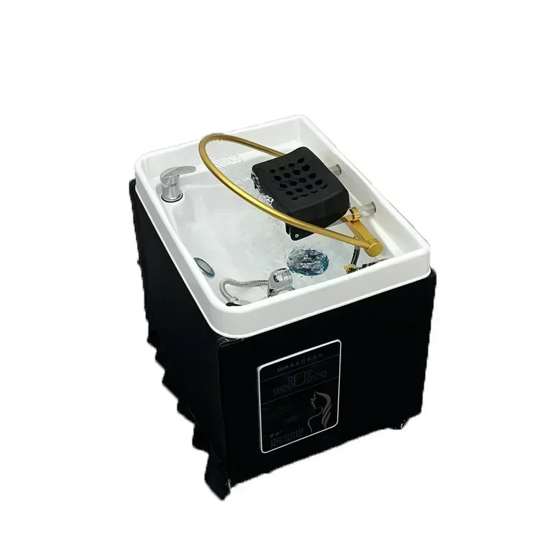 Стул для парикмахерской портативное паровое кресло стирки волос Водная терапия