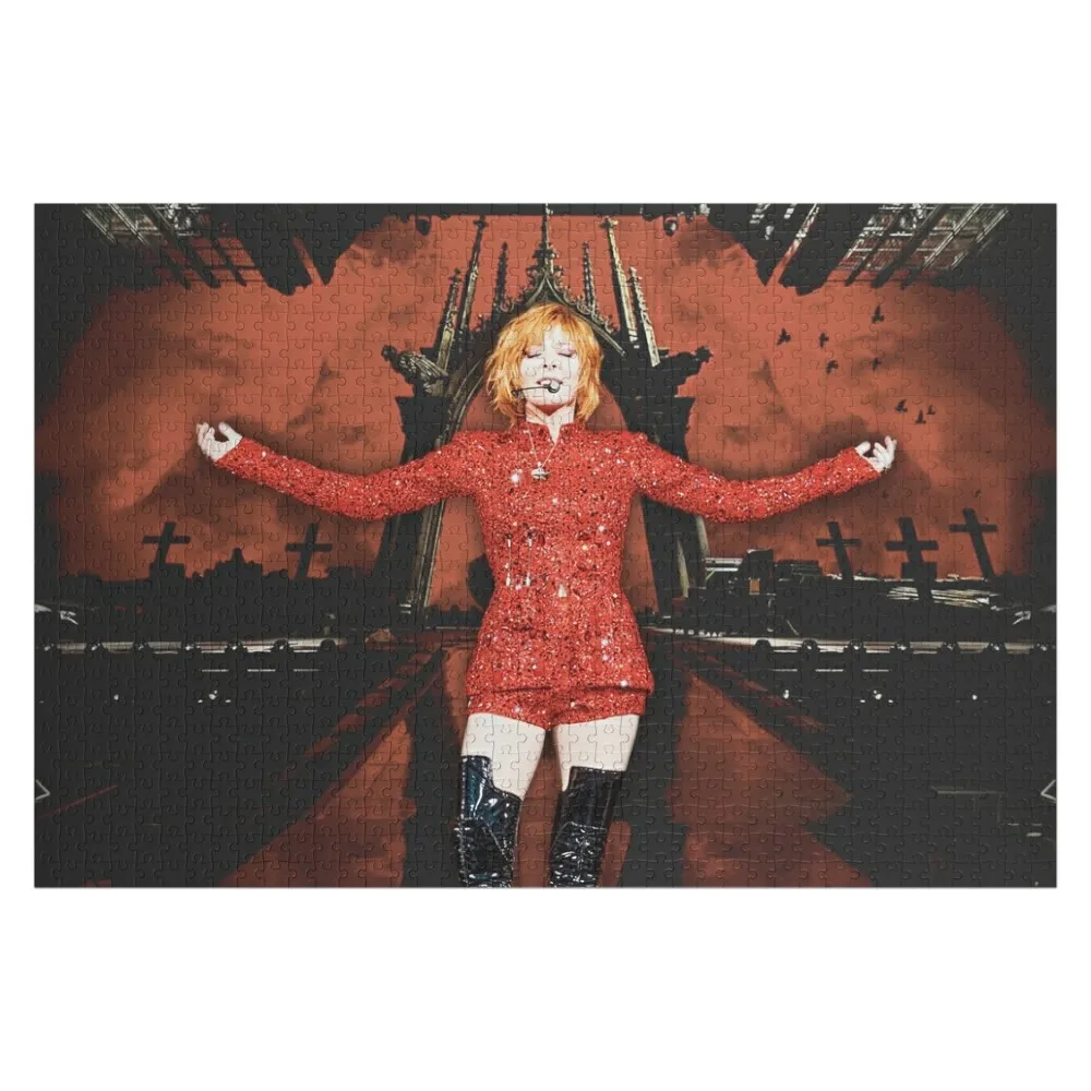 Фото Плакат Mylene Farmer Nevermore 2024, пазл, рождественские подарки, персонализированный подарок с фотографией, пазл №1