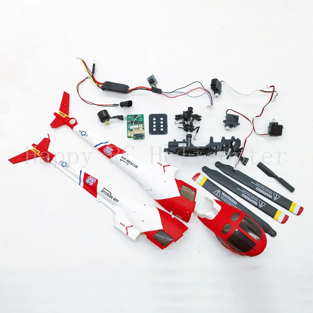 Фото Оригинальные запчасти Wltoys XKs XK K150: корпус, комплект кузова, приемник, шестерня, основная труба, роторная головка и т.д. №1