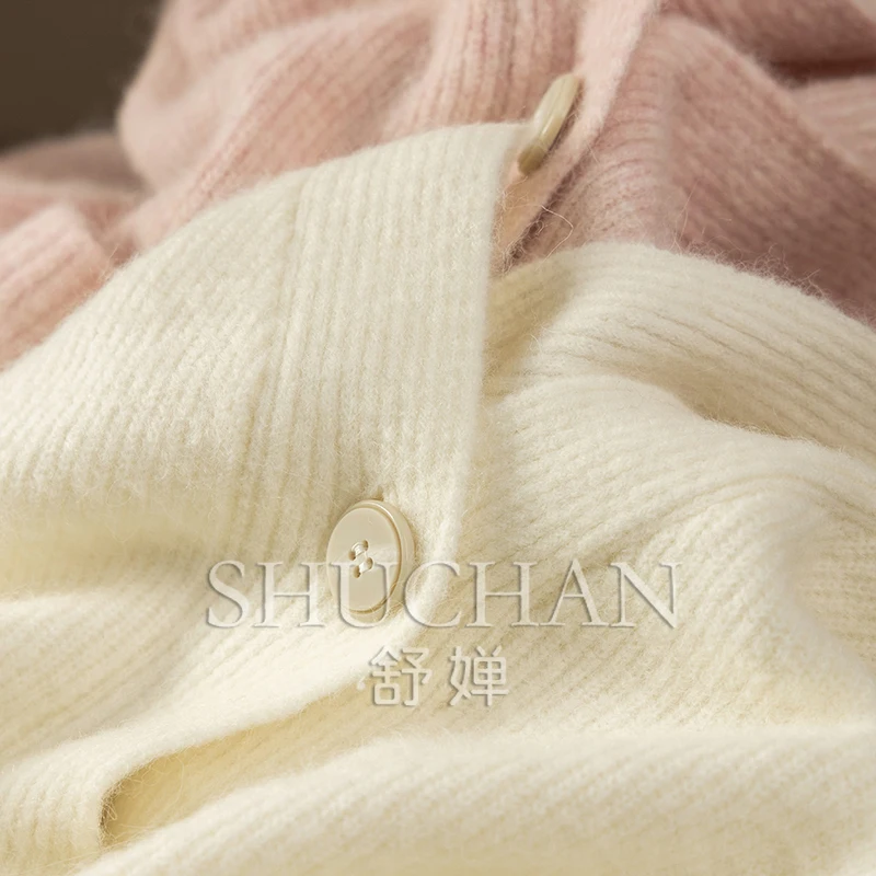 Рисунок 3 - Вязаный кардиган из 32% шерсти мериноса с альпакой 32%