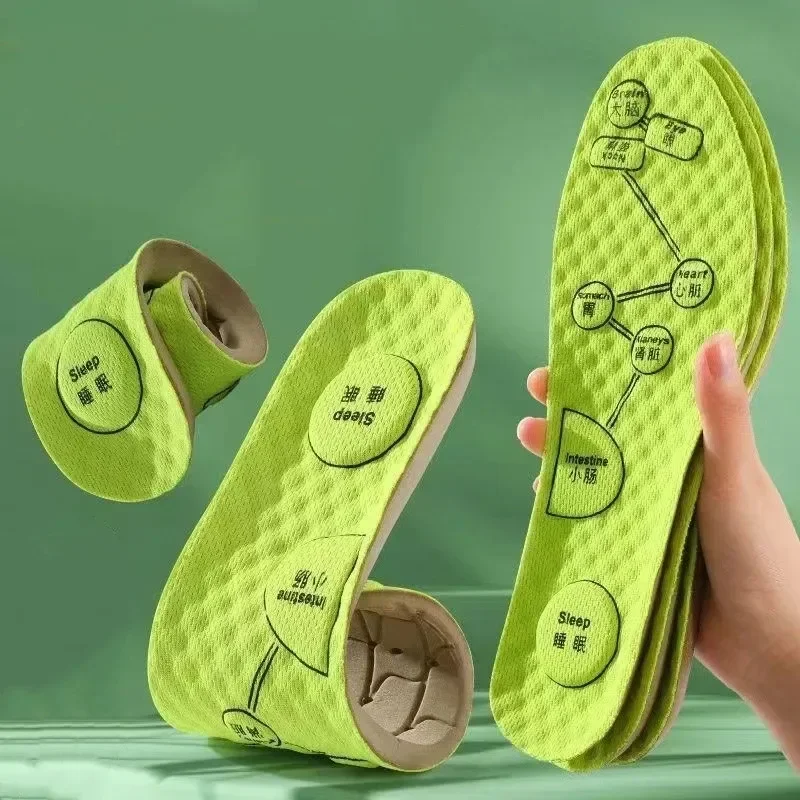 Полианиновые Стельки Против Запаха Для Массажера Ног Массаж Акупунктурных Точек