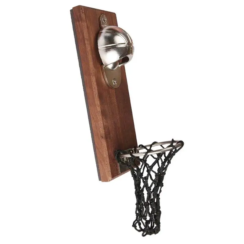 

Bottle Opener Wall Mounted Basketball Hoop Design Fridge Magnet Beer Opener Fridge Magnet Beer Opener With Strong Magnet For