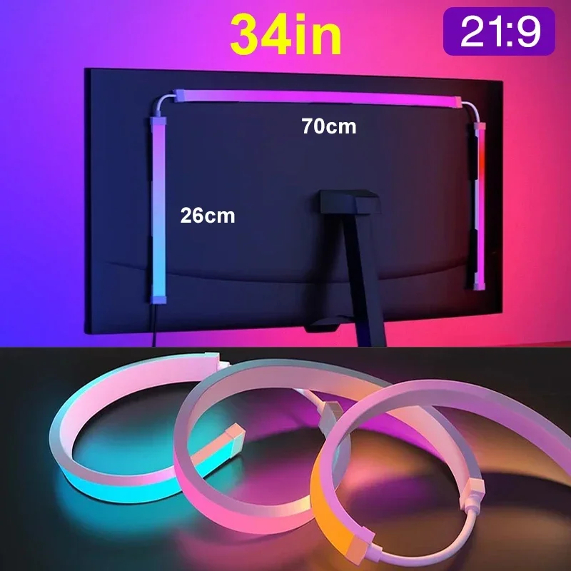 

Светодиодная лента Ambilight для синхронизации с экраном компьютера