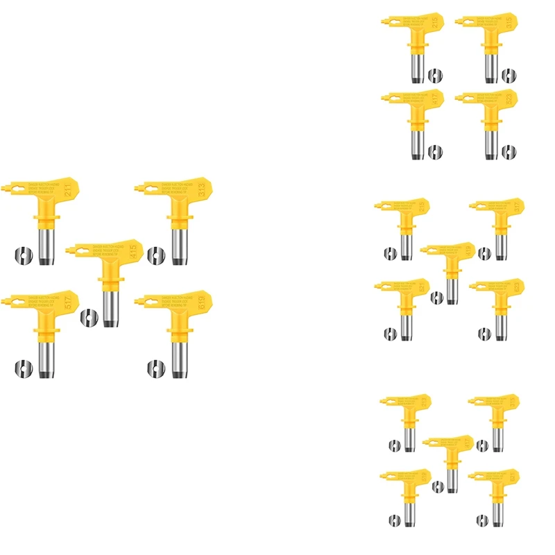 

Reversible Airless Spray Tips Airless Paint Spray Tips Sprayer Nozzle Spraying Machine Parts