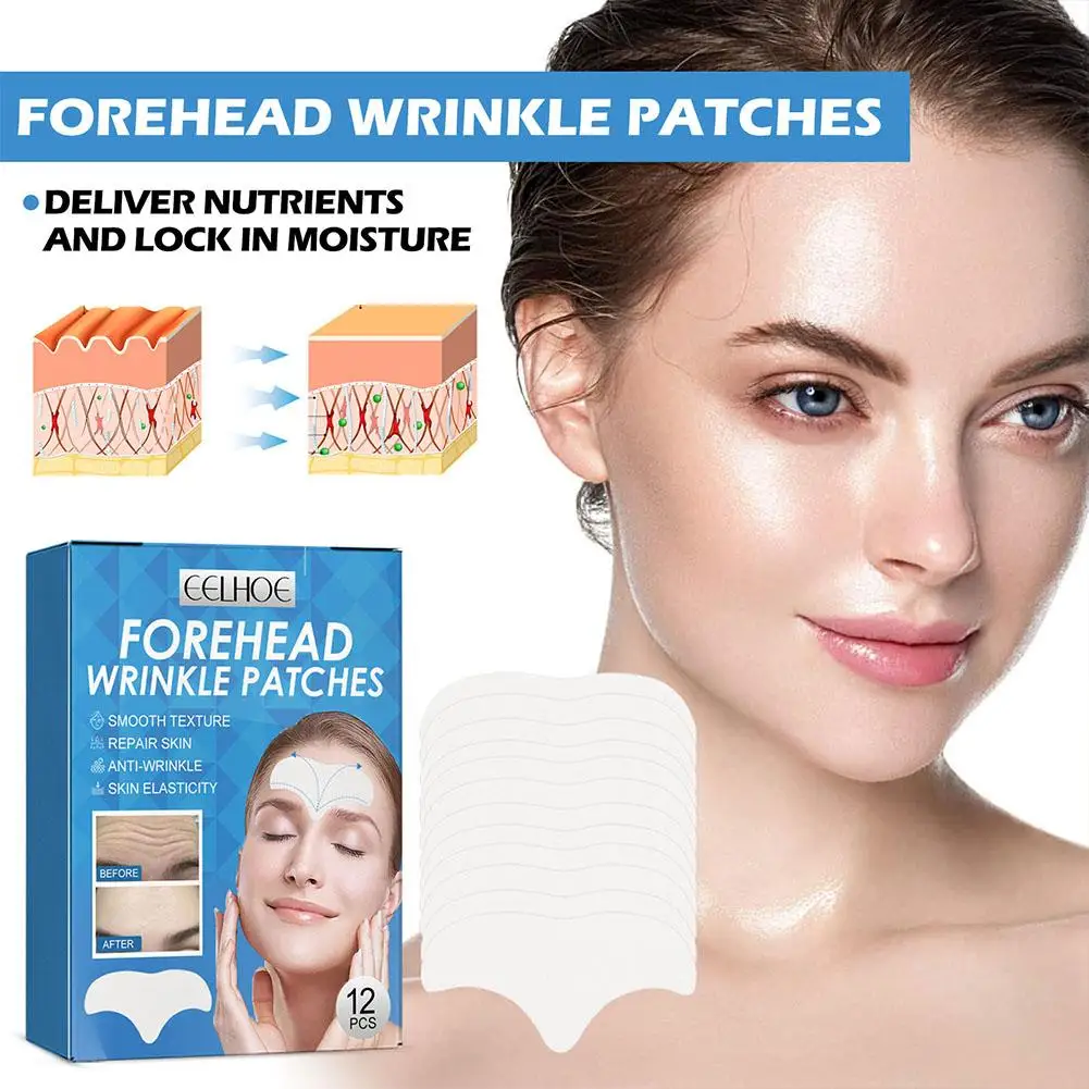 

Forehead Wrinkle Patches Forehead Line Removal Gel Wrinkle Patch Anti-Aging Patch Forehead Care Lifting Patch Skin Face Ant E1V5