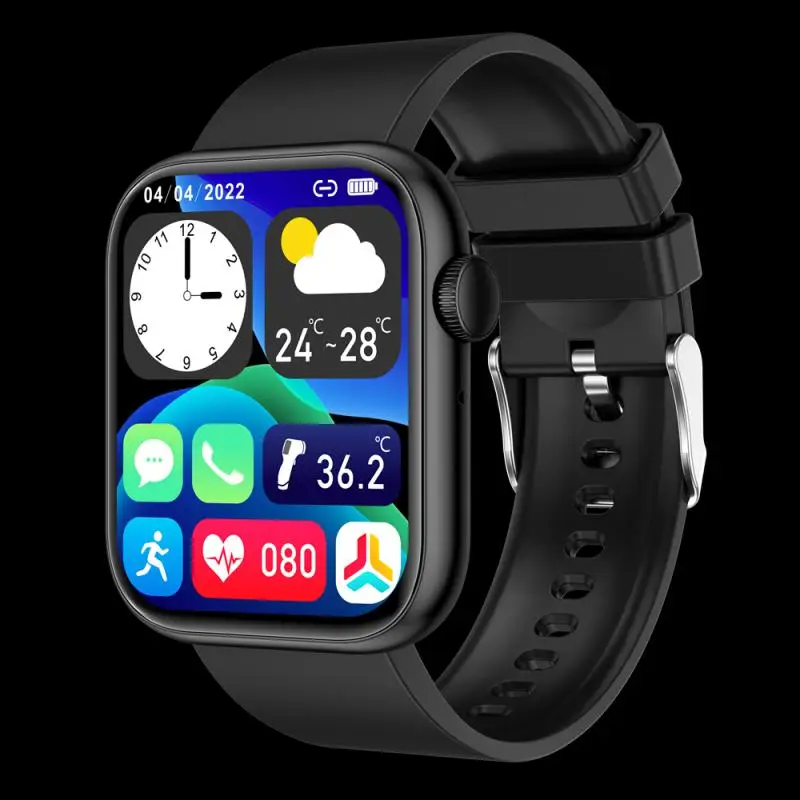 

Voice Assistant Sports Watch Sports Fitness Smart Watch Touch Screen Large Screen For Android Ios Multifunction Watches