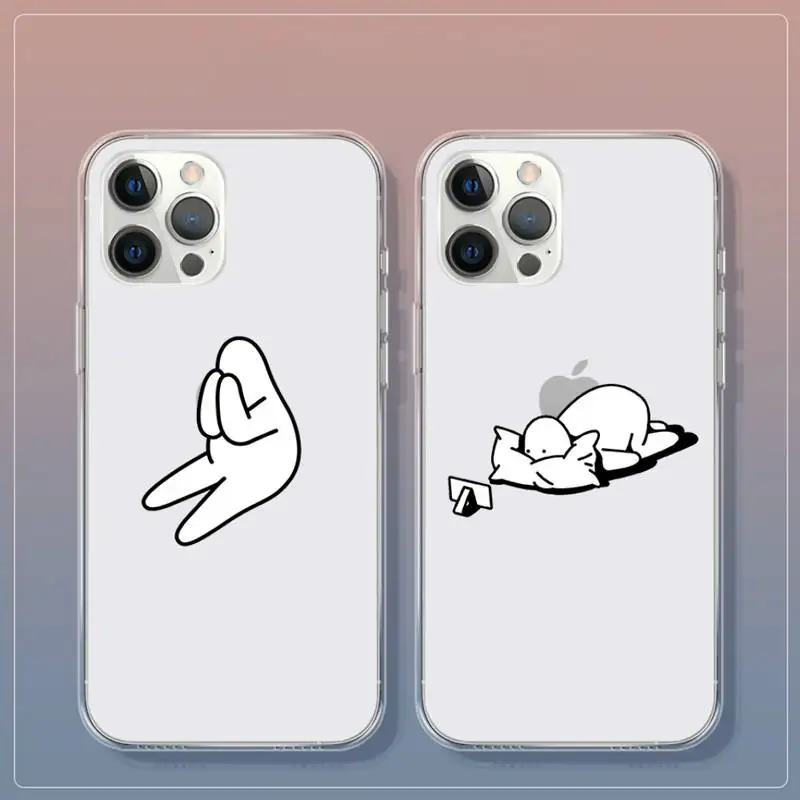 

Image hand drawn illustration Phone Case phone case for iphone 6 7 8 Plus X XS XR MAX 11 Pro 12 MiNi Transparent Cover